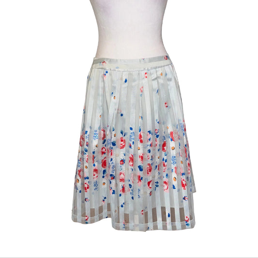 Cath Kidston Vibrant Floral Print Skirt- Gazelle Fashion and Style 