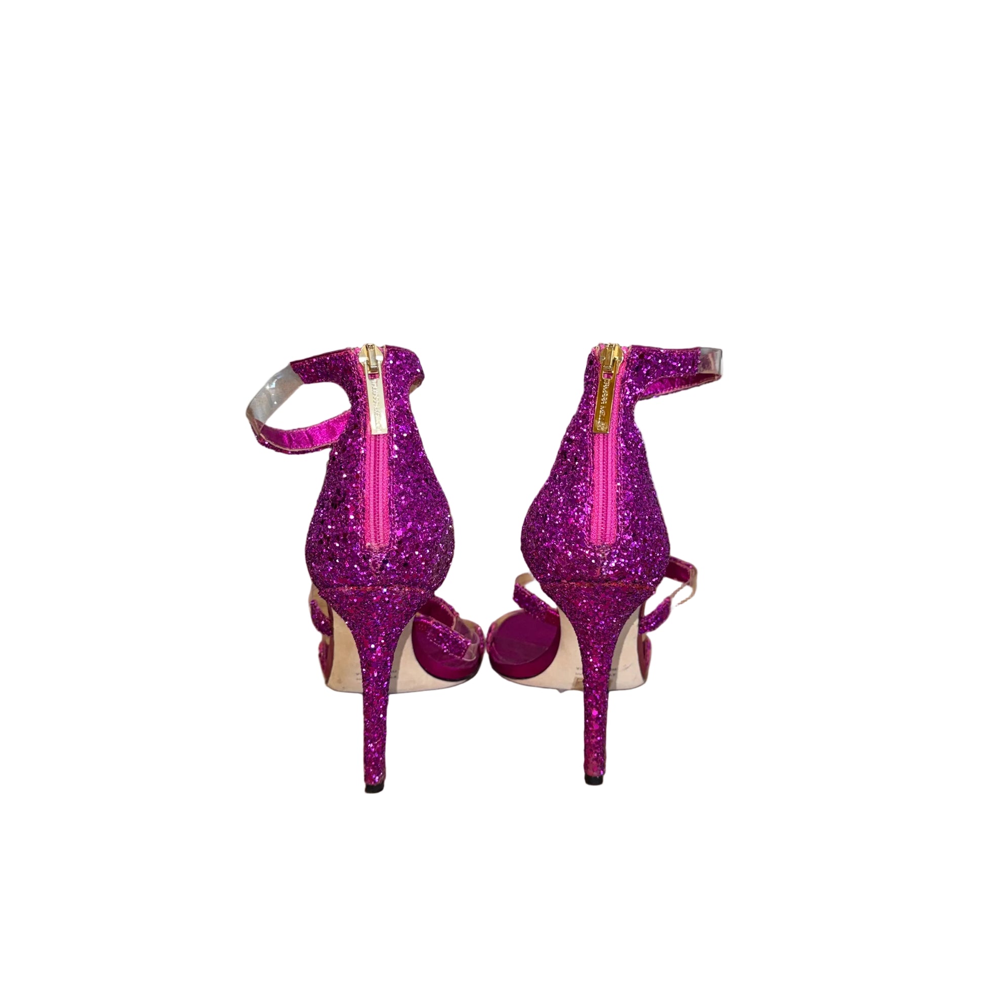 Tamara Mellon Pink Heeled Sandal- Gazelle Fashion and Style