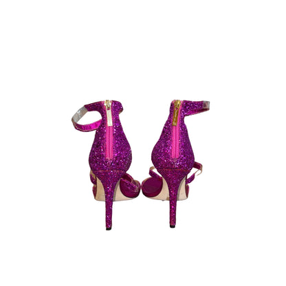 Tamara Mellon Pink Heeled Sandal- Gazelle Fashion and Style