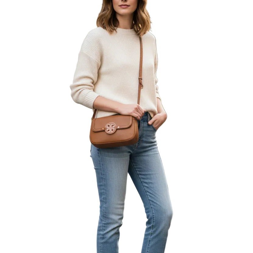Tory Burch Small Flap Crossbody- Gazelle Fashion and Style 