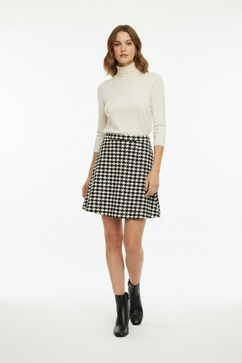 St. John. Patterned Midi Skirt- Gazelle Fashion and Style 