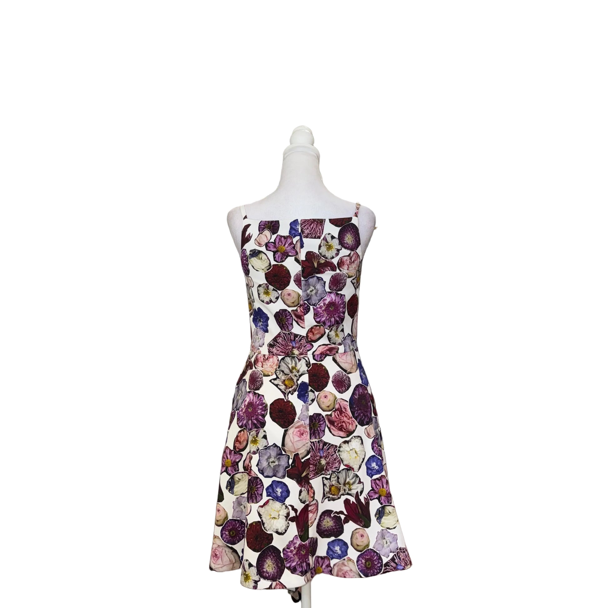 Thierry Boutemy Flower Midi Dress-DRESS-Gazelle Fashion and Style