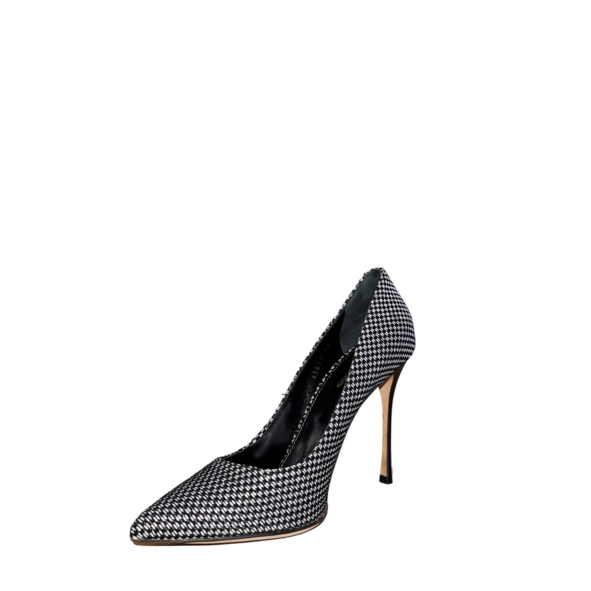 Sergio Rossi Checkered Pattern Pumps-Gazelle Fashion and Style