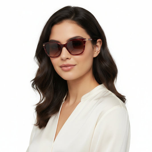 Carolina Herrera Cat Eye Sunglasses-SUNGLASSES-pink-Great-Gazelle Fashion and Style