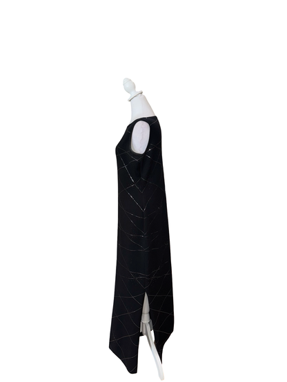 St. John. Evening Shimmer Knit Dress- Gazelle Fashion and Style 
