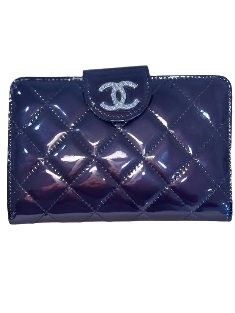 Chanel Interlocking CC Logo Wallet