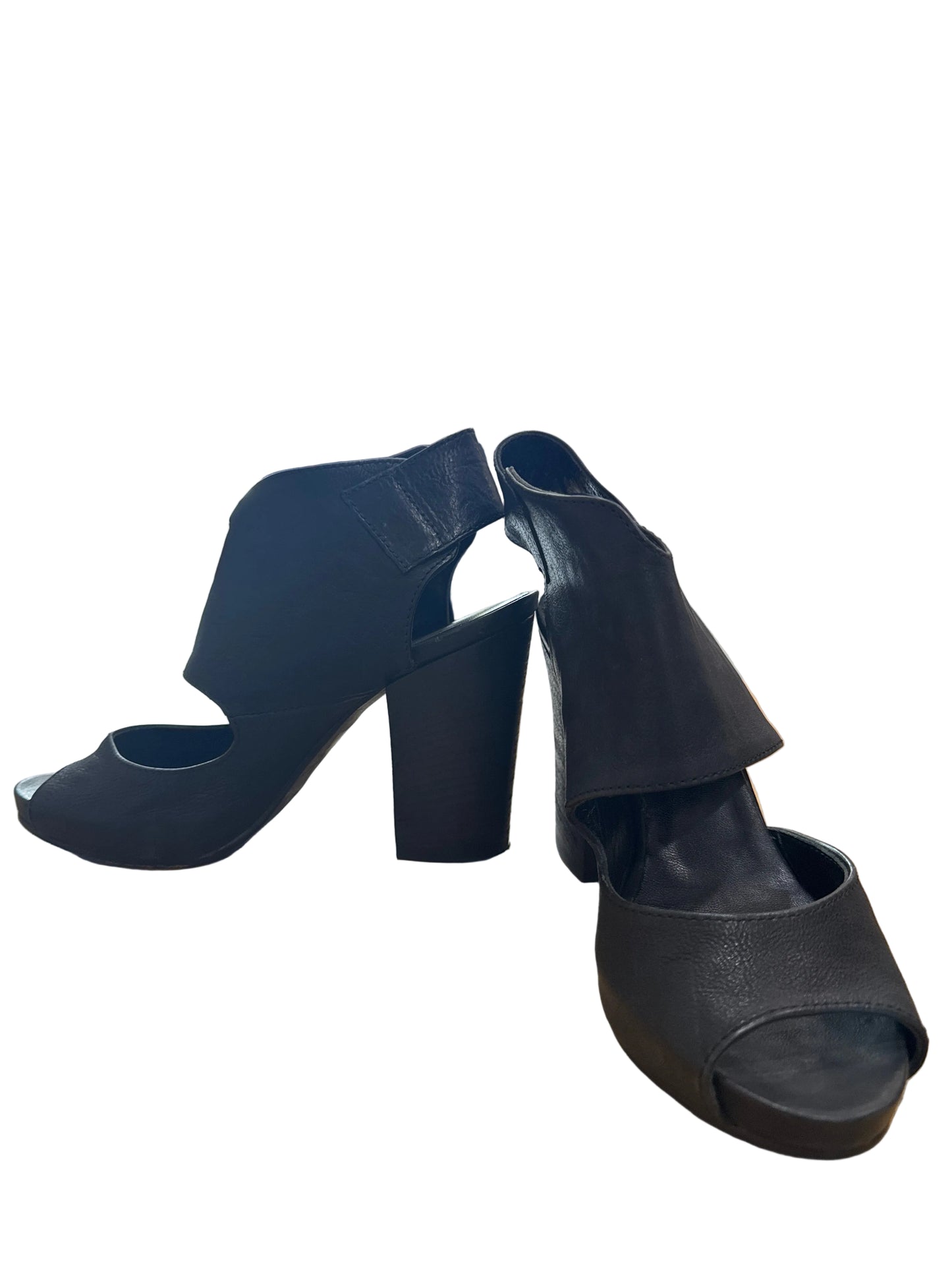 Black Heeled Sandals-SHOES-Gazelle Fashion and Style
