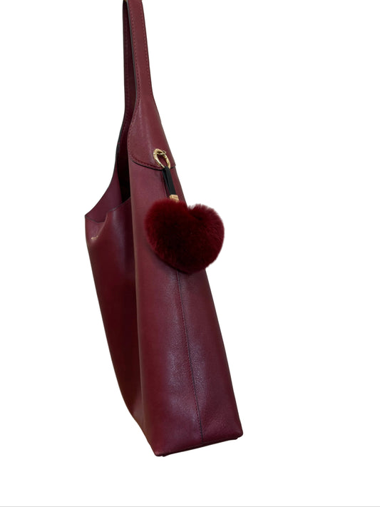 Coach Brooklyn Shoulder Bag 39 in Ruby Red