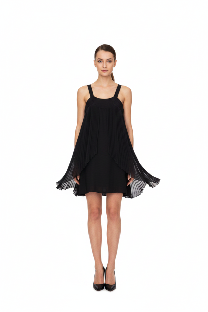 IRO Mini Pleated Dress- Gazelle Fashion and Style 