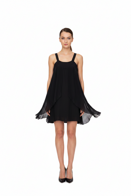 IRO Mini Pleated Dress-DRESS-Gazelle Fashion and Style