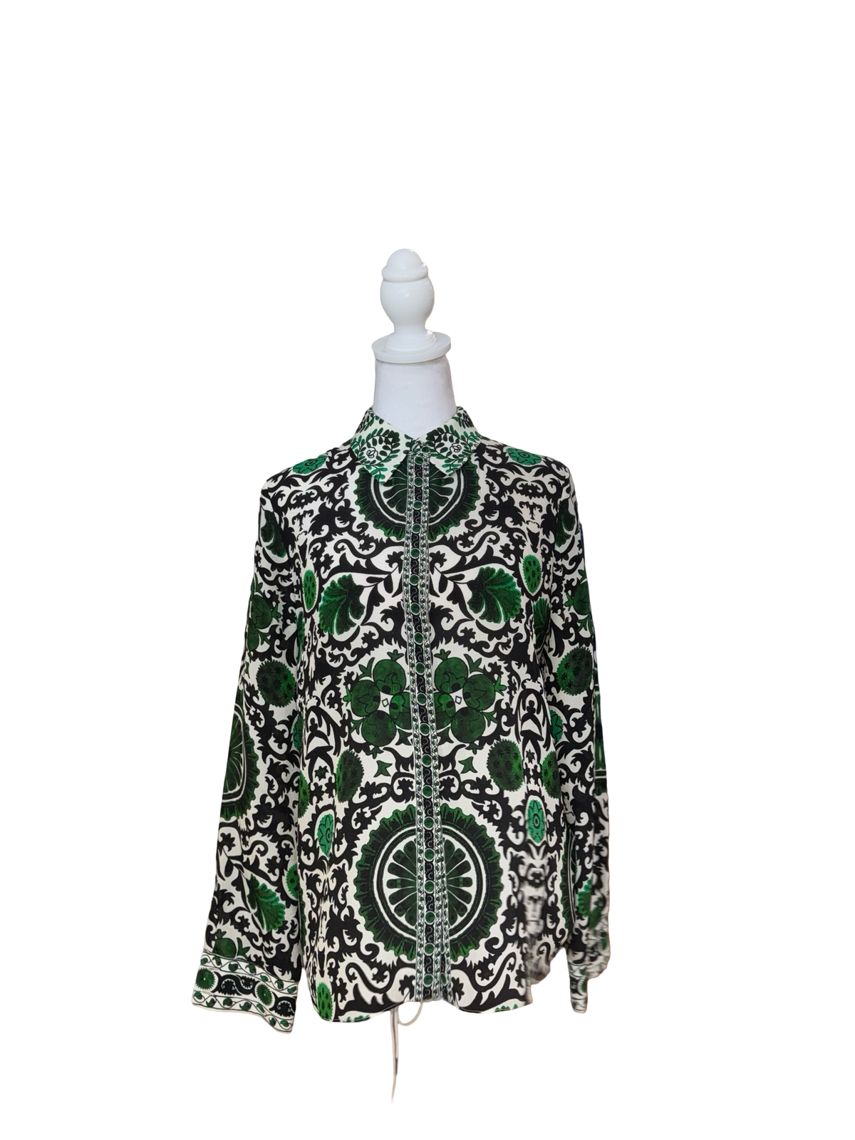 Alice + Olivia 100% Silk Blouse - Gazelle Fashion and Style 