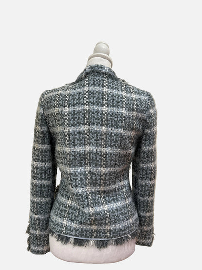 Angel Nina Gray Tweed Blazer-BLAZER-Gazelle Fashion and Style