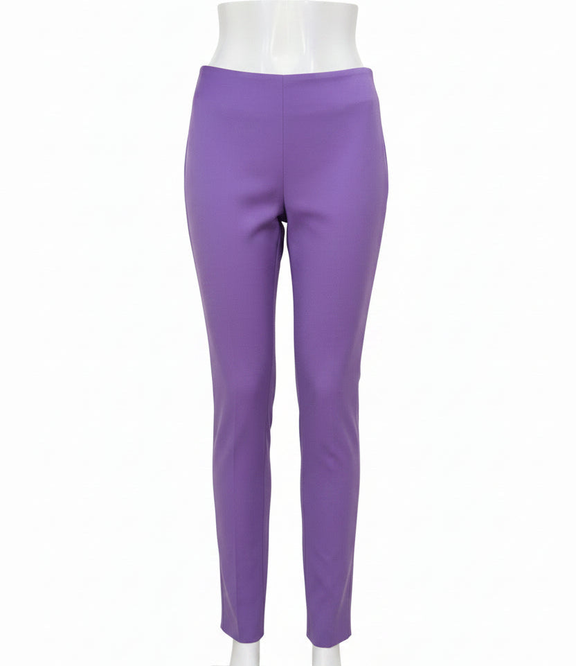 Gianni Versace Purple Skinny Fit Trousers-PANTS-Gazelle Fashion and Style