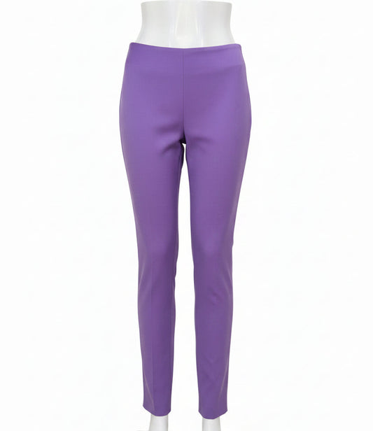 Gianni Versace Purple Skinny Fit Trousers-Gazelle Fashion and Style