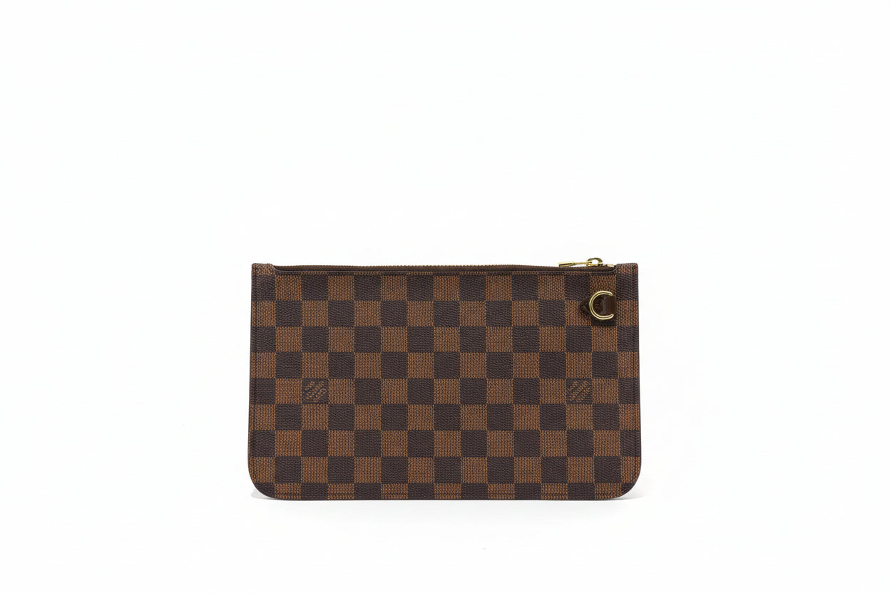 Louis Vuitton Damier Ebene Clutch-CLUTCH-Gazelle Fashion and Style