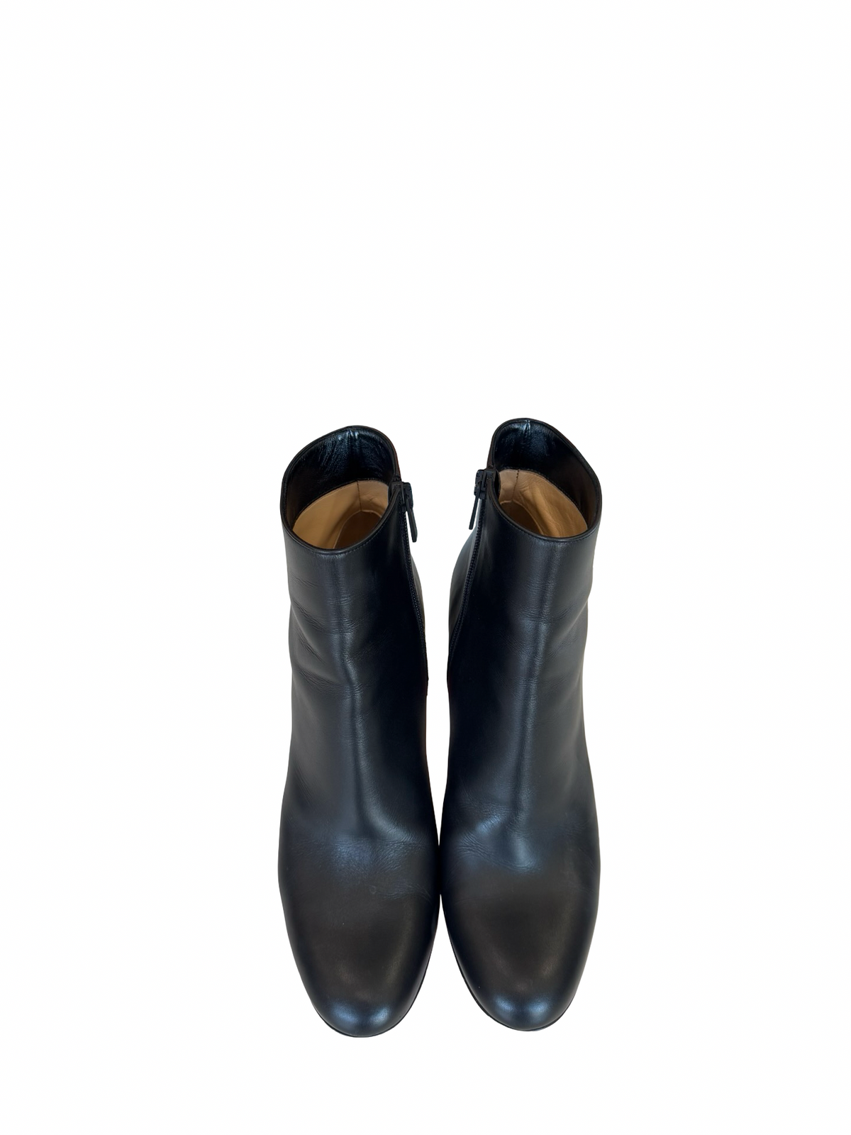 Christian Louboutin Leather Studded Ankle Boots-BOOT-Gazelle Fashion and Style