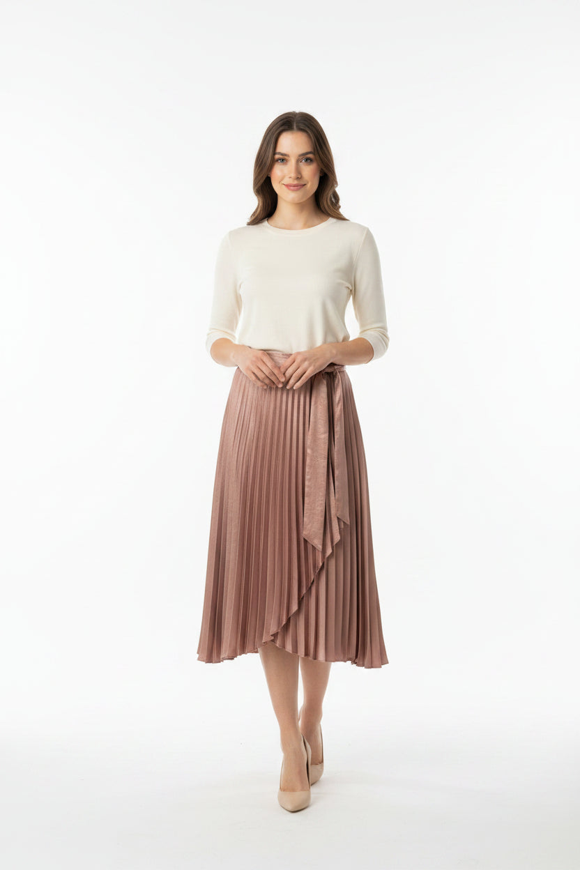 Anthropologie Maxi Pleated Skirt-SKIRT-Gazelle Fashion and Style