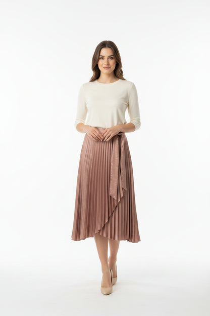 Anthropologie Maxi Pleated Skirt-SKIRT-Gazelle Fashion and Style