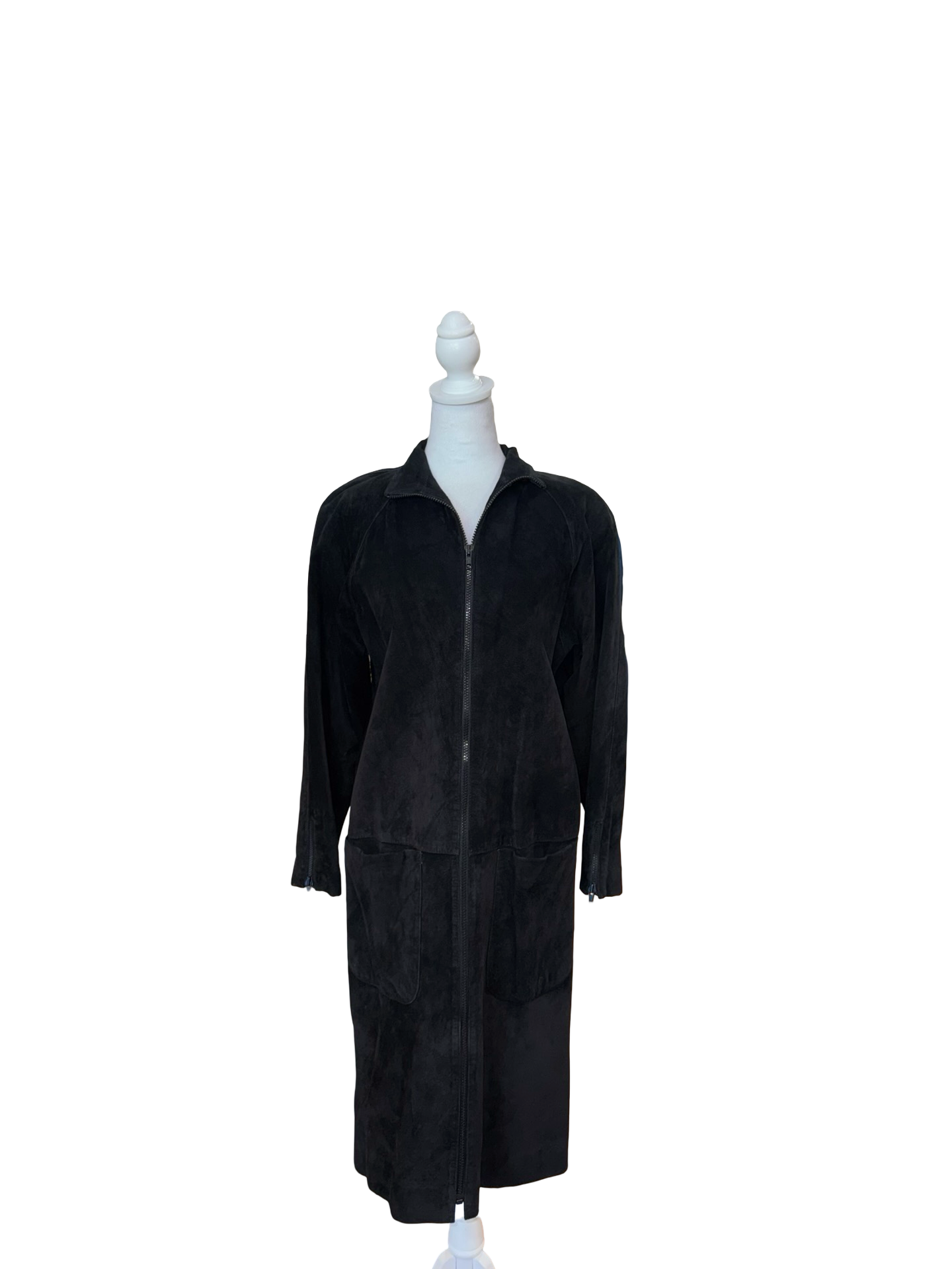Vintage L. Magnin Suede Jacket-JACKETS-Gazelle Fashion and Style