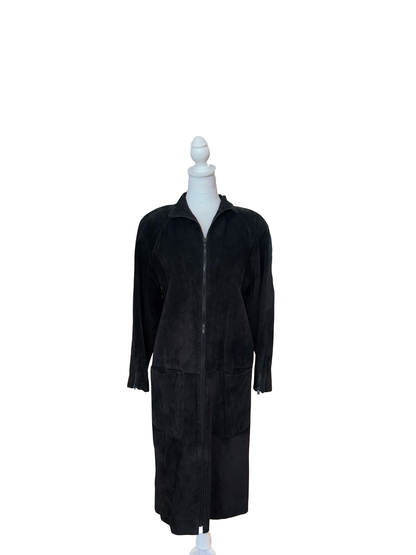 Vintage L. Magnin Suede Jacket-JACKETS-Gazelle Fashion and Style