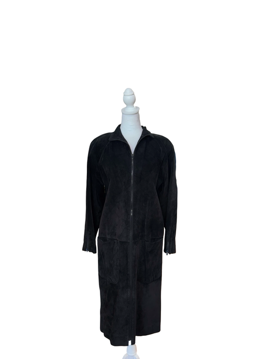 Vintage L. Magnin Suede Jacket-JACKETS-Gazelle Fashion and Style