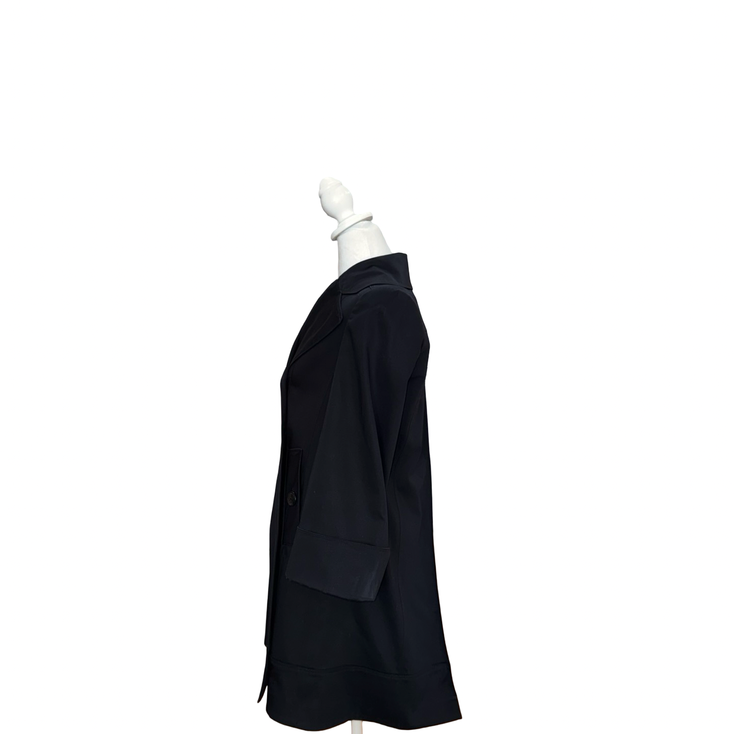 Burberry Black Trench Coat- Gazelle Fashion and Style 