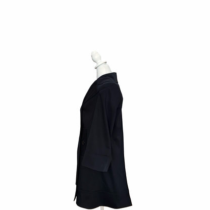 Burberry Black Trench Coat- Gazelle Fashion and Style 
