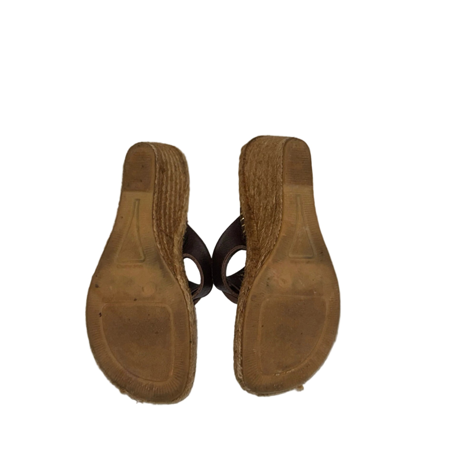 Burberry Nova Check Espadrille Wedge Heels-SHOES-Gazelle Fashion and Style