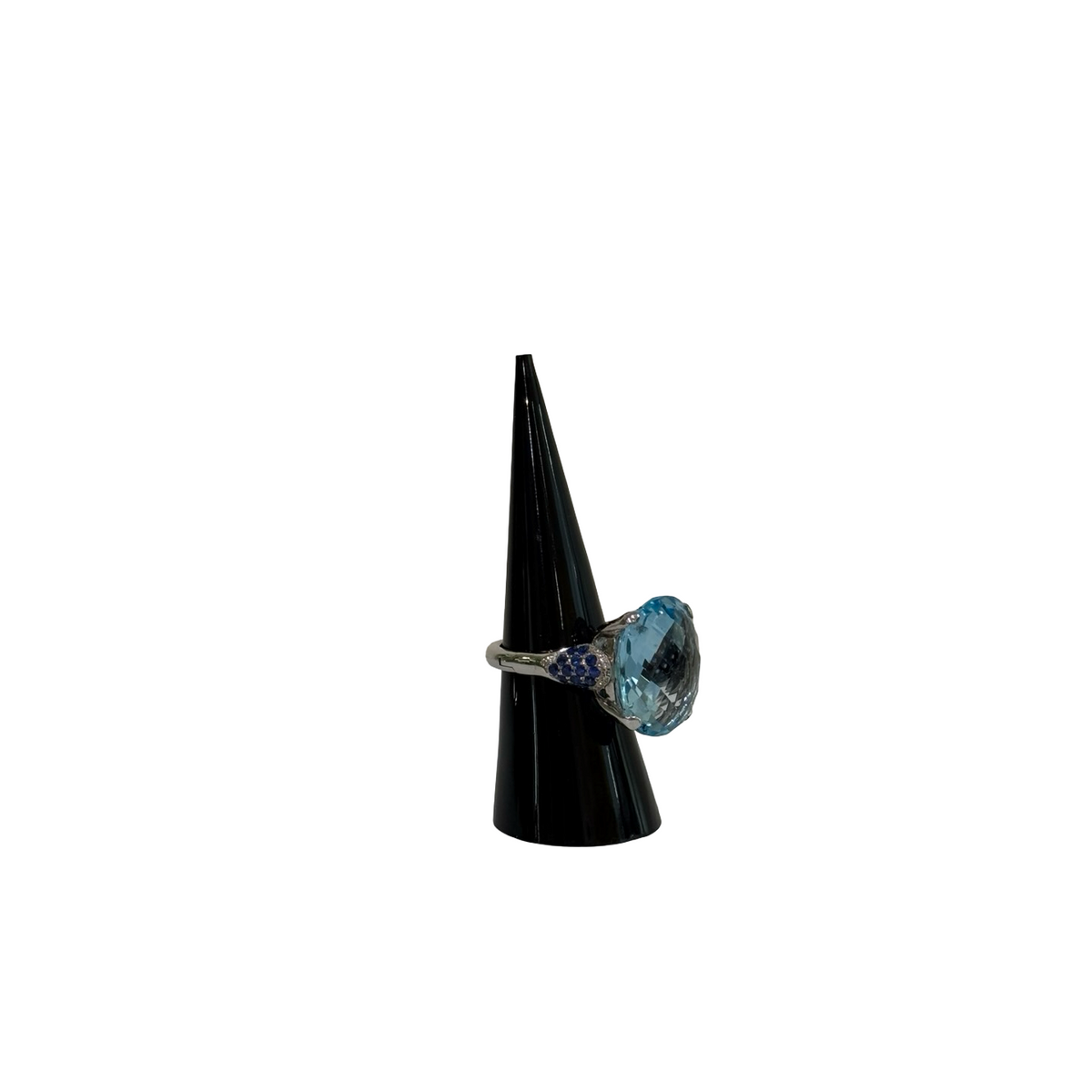 Gems Of La Costa Blue Topaz Ring-RING-Gazelle Fashion and Style