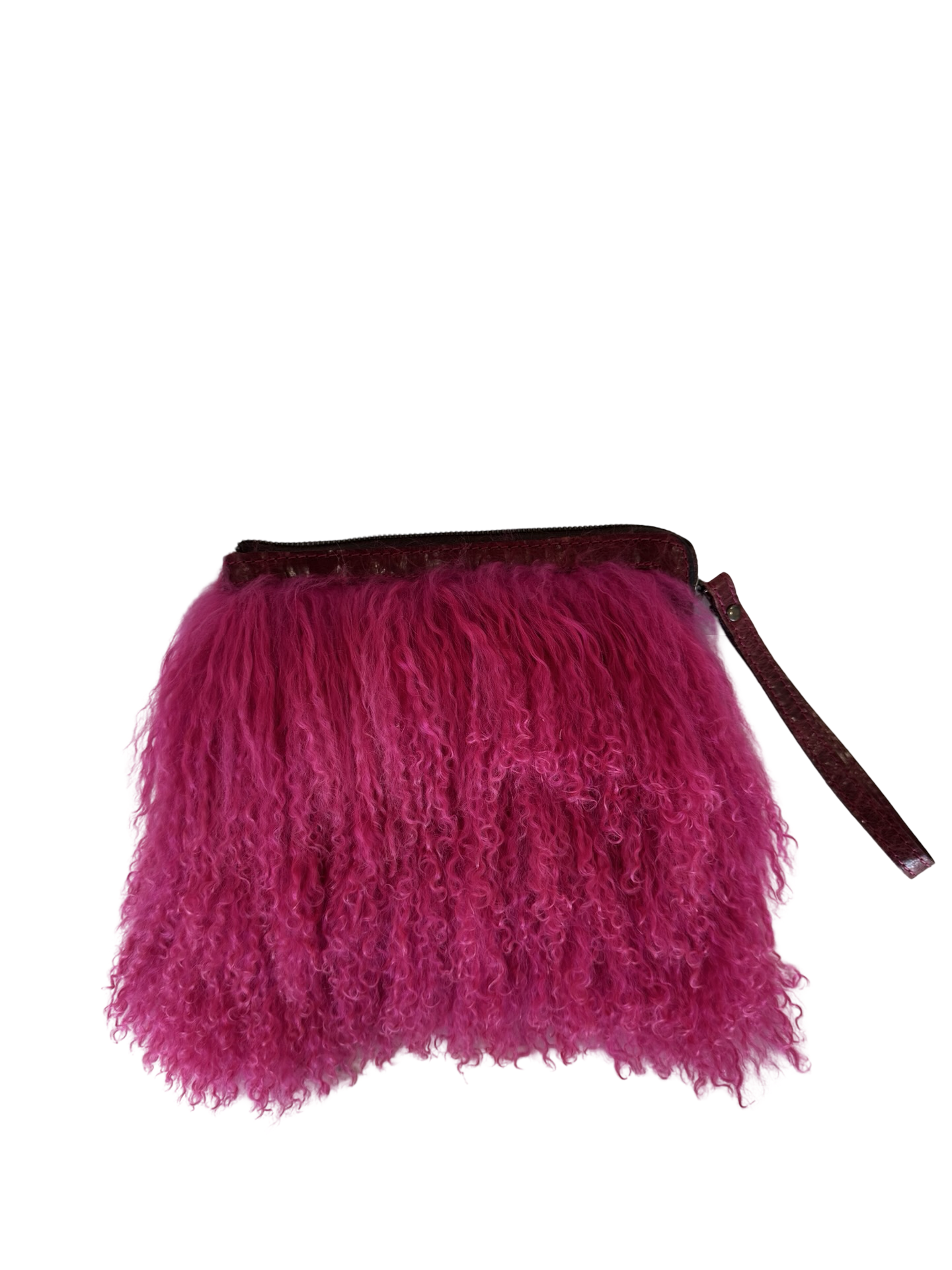 Patricia Nash Faux Fur Leather Wristlet- Gazelle Fashion and Style 