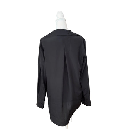 Badgely Mishka Long Sleeve Blouse- Gazelle Fashion and Style 