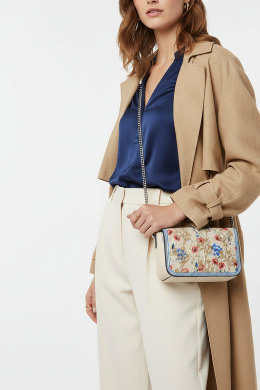 Brighton Floral Embroidered Leather Crossbody-CROSSBODY-Gazelle Fashion and Style