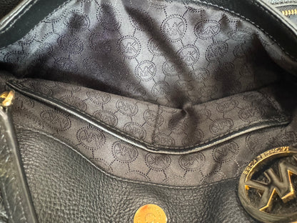 Michael Kors Black Shoulder Bag-HANDBAGS-Gazelle Fashion and Style