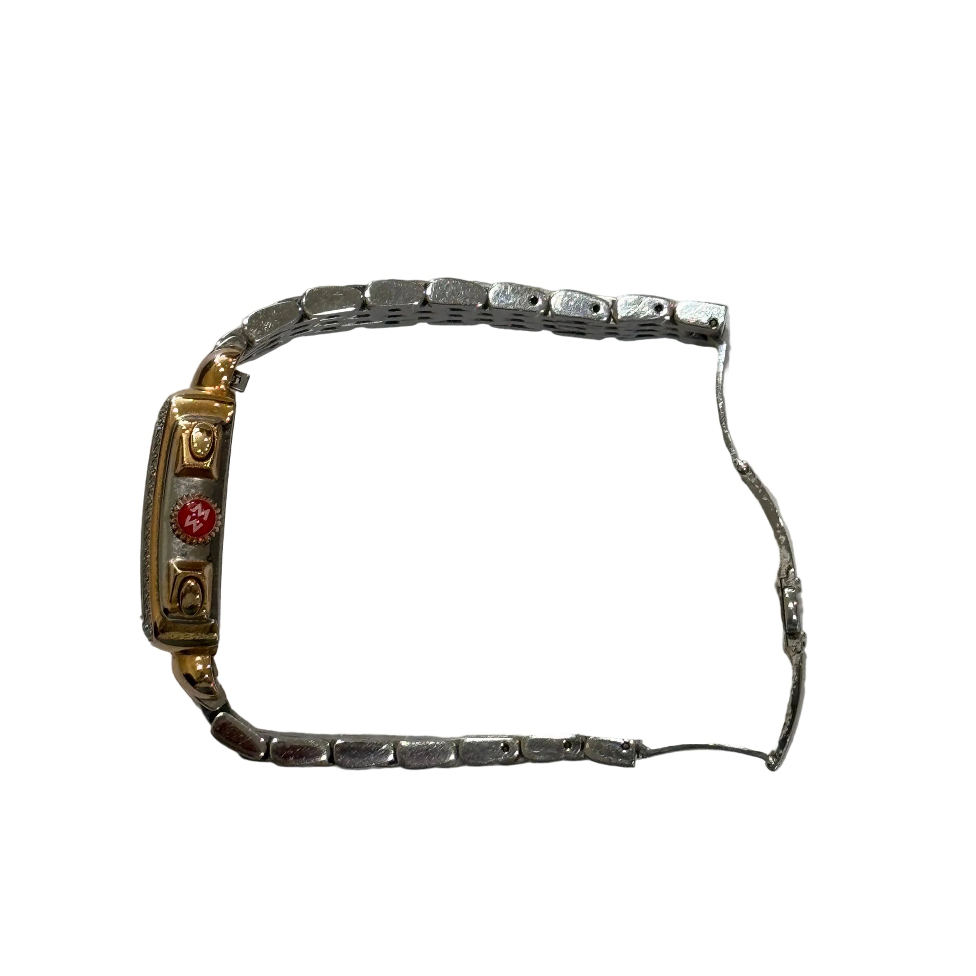 Michelle Deco Diamond Two-Tone Watch- Gazelle Fashion and Style 