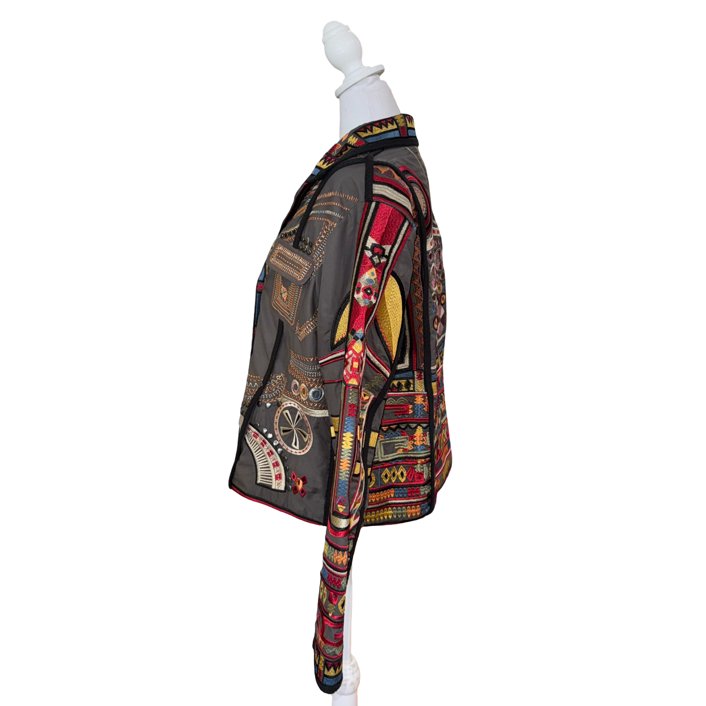 Johnny Was Embroidered Jacket- Gazelle Fashion and Style 