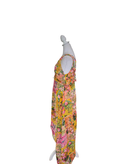 For Love & Lemons Floral Bodysuit with Train- Gazelle Fashion and Style 