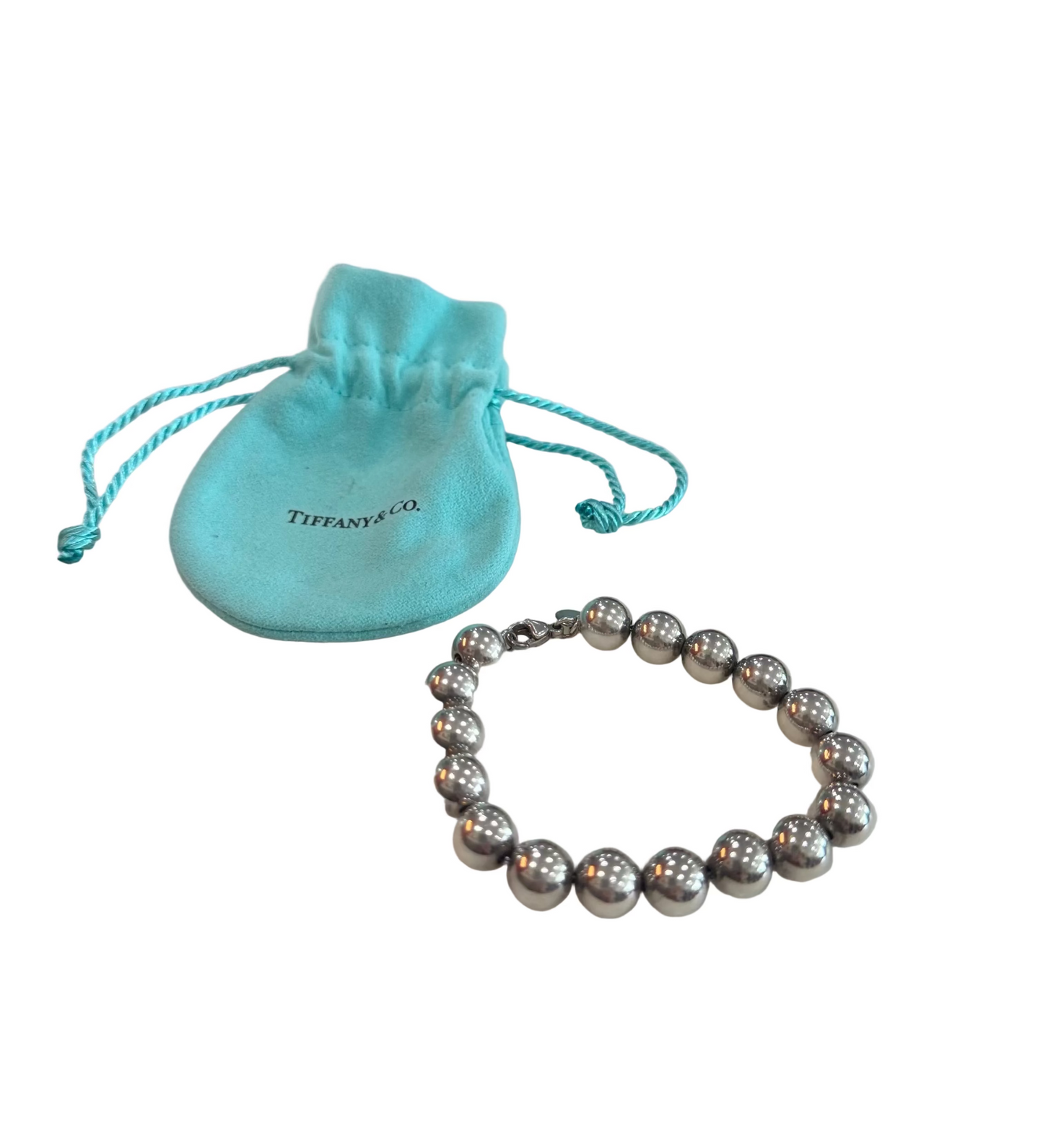 Sterling Silver Tiffany Ball Bracelet-BRACELET-Silver-Excellent-Gazelle Fashion and Style