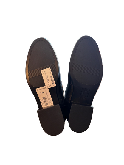 Naturalizer Rena Black Riding Boot-BOOT-Gazelle Fashion and Style