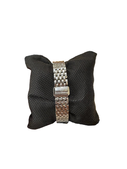 Michele Serein 12 Small Petite Silver Diamond Watch-WATCH-Gazelle Fashion and Style