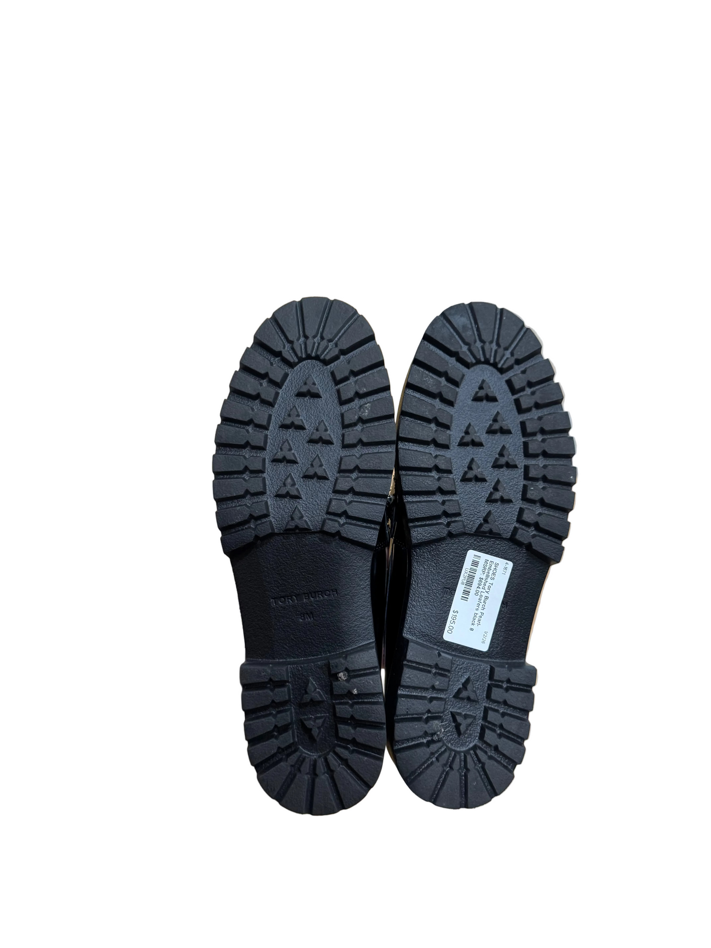 Tory Burch Black Pearl-Embellished Loafers-SHOES-Gazelle Fashion and Style