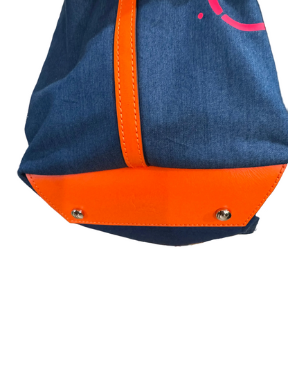 Christian Louboutin Frangibus Medium Printed Denim Tote Bag-HANDBAGS-Gazelle Fashion and Style