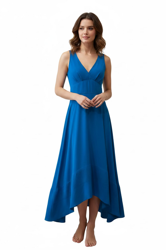 Marc Jacobs Blue Sleeveless Dress-DRESS-Gazelle Fashion and Style