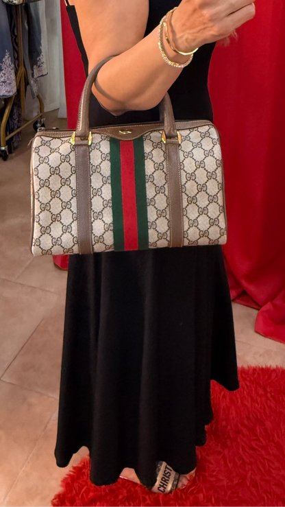 Gucci Monogram Boston $549-Bags-Gazelle Fashion and Style