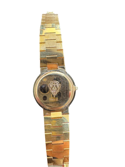 RARE Gucci Gold Tone Classic Watch - 18k Gold Plated, 330 M Dial