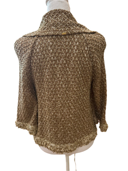 St. John Metallic Knit Jacket