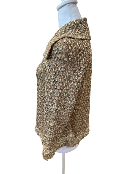 St. John Metallic Knit Jacket