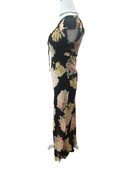 Vintage Betsey Johnson Floral Maxi Dress