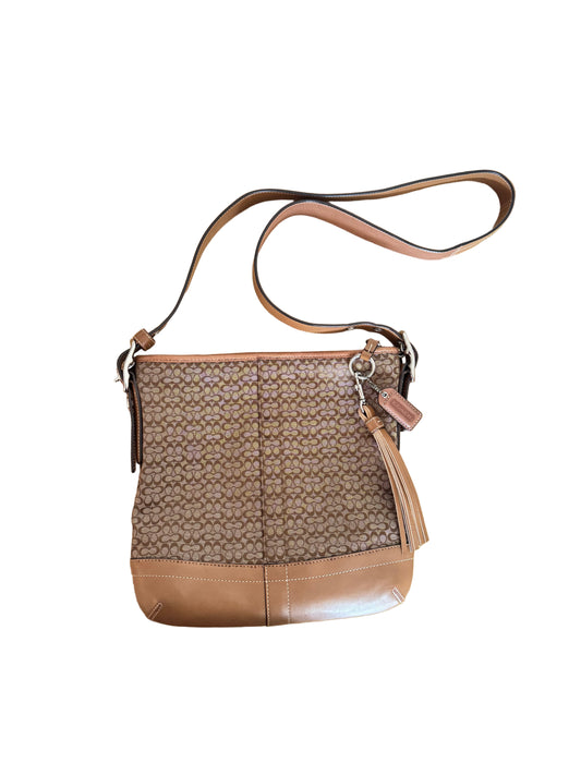 Coach Signature Jacquard Crossbody