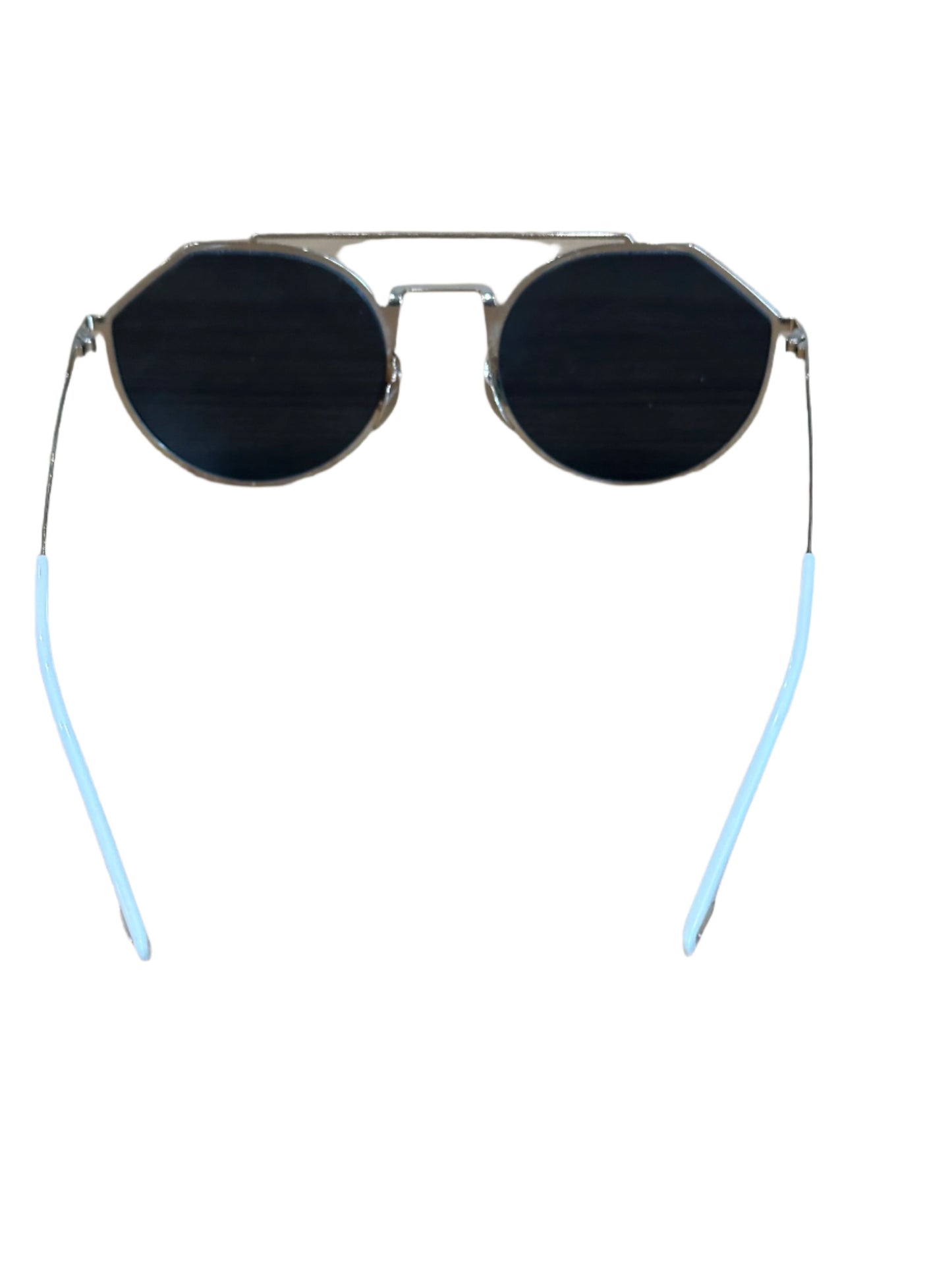 Fendi FF Logo Round Sunglasses – Gold/Brown
