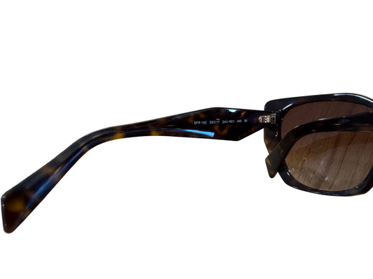 Prada Tortoiseshell Oversized Sunglasses
